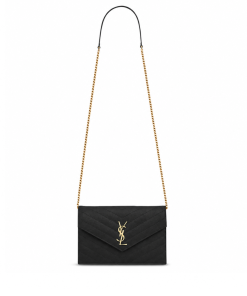 Saint Laurent Wallet In Grain De Poudre