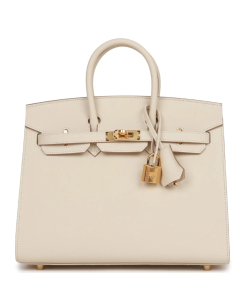 Hermes Birkin Sellier 30 Craie Epsom Gold Hardware
