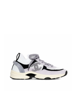 Chanel Low Top Trainer Sneakers Purple G38750