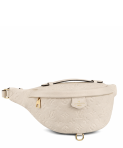 Louis Vuitton Monogram Empreinte Creme Bumbag M44836