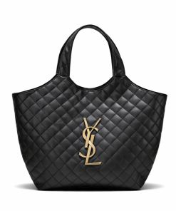 Saint Laurent Icare Maxi Shopping Bag In Quilted Lambskin 58Cm