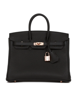 Hermes Birkin 35 Black Togo Gold Hardware