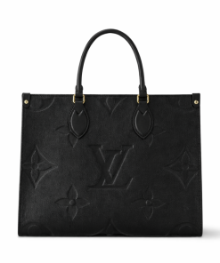 Louis Vuitton Onthego Mm 35Cm Black M45595