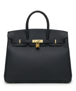 Hermes Birkin 40 Black Togo Gold Hardware