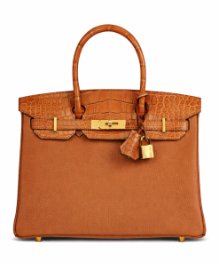 Hermès Birkin Touch 30 Bag Niloticus Caramel Togo Gold Hardware