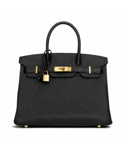 H Handbags Birkin 30 Bleu Nuit Togo Gold Hardware