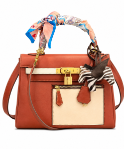 Hermes Colormatic Kelly 25 Retourne Orange 28cm