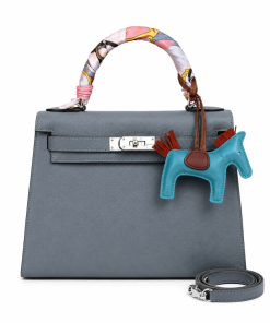 Hermes Kelly Epsom Bleu Celeste 28cm