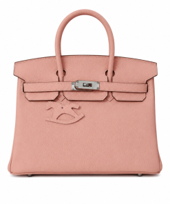 Hermes Birkin 30 Mauve Sylvestre Clemence Palladium Hardware