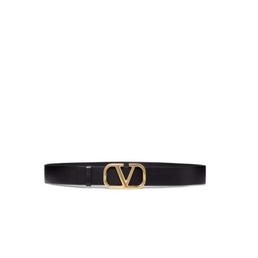 Dior Leather Belt With D Logo Black 35Mm - 80 Eu 95 Cm - Image 3