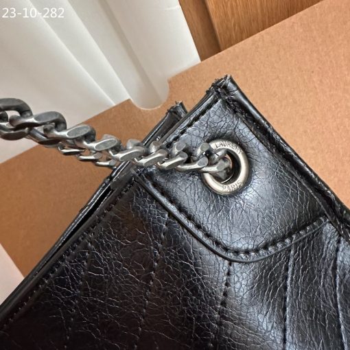 Saint Laurent Medium Niki Shopping Bag Black 33Cm - Image 7