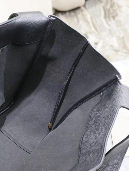 Saint Laurent Le 5 A 7 Bea In Grained Leather Black 50Cm 763435Aactp1000 - Image 4