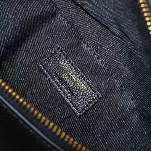 Saint Laurent Belt Bag Ysl Logo Appliqu?D Leather Black 25Cm - Image 2