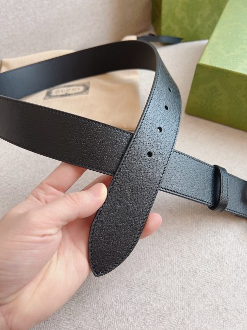 Gucci Web Belt With G Buckle 4Cm 411924 H917N 8497 - 80 Eu 95 Cm - Image 4
