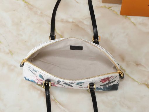 Louis Vuitton Floral Print Handbag - Image 5