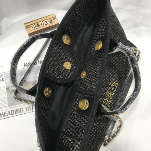 Chanel Deauville Large Shopping Tote 38Cm - Image 3