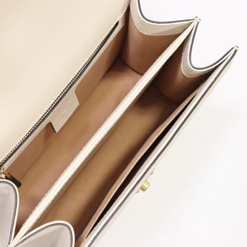 Gucci Ophidia Small Top Handle Bag With Web 25Cm White - Image 5