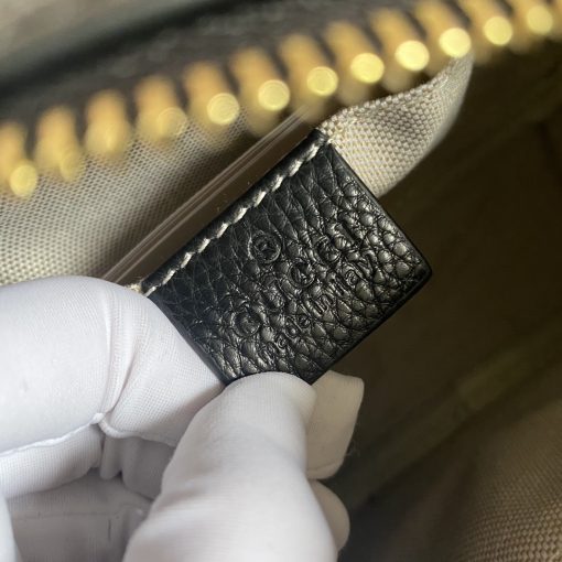 Gucci Soho Small Leather Disco Bag Black 308364 A7M0G 1000 - Image 2