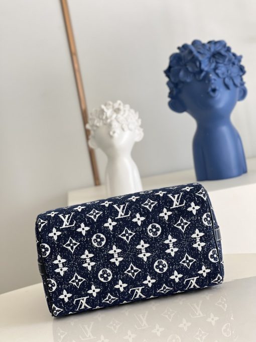 Louis Vuitton Speedy Bandouliere 25 Navy Blue M59609 - Image 2