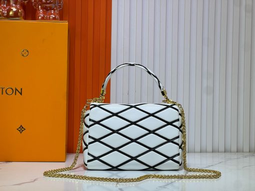 Louis Vuitton Go 14 Mm White Black 23Cm M22890 - Image 9