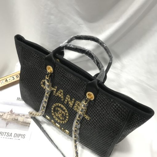 Chanel Deauville Large Shopping Tote 38Cm - Image 4