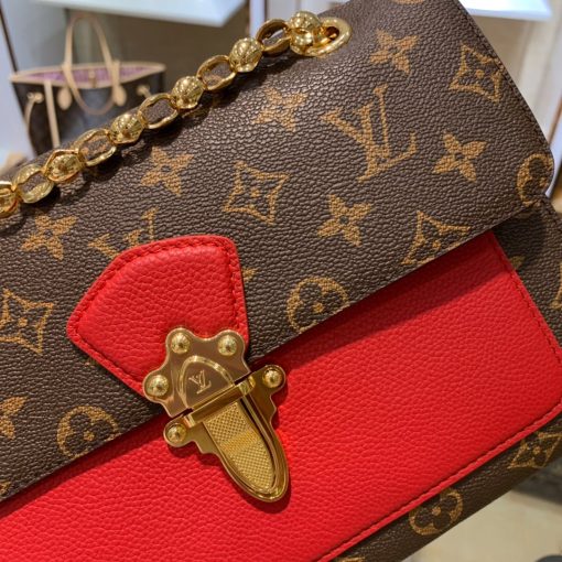 Louis Vuitton Victoire Red M41732 - Image 6