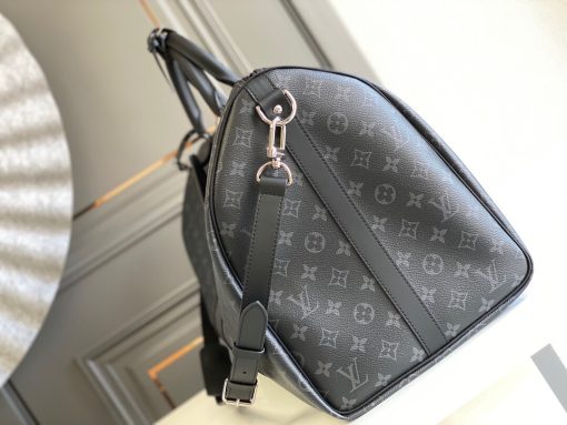 Louis Vuitton Keepall Bandouliere 55 Monogram Eclipse M40605 - Image 4