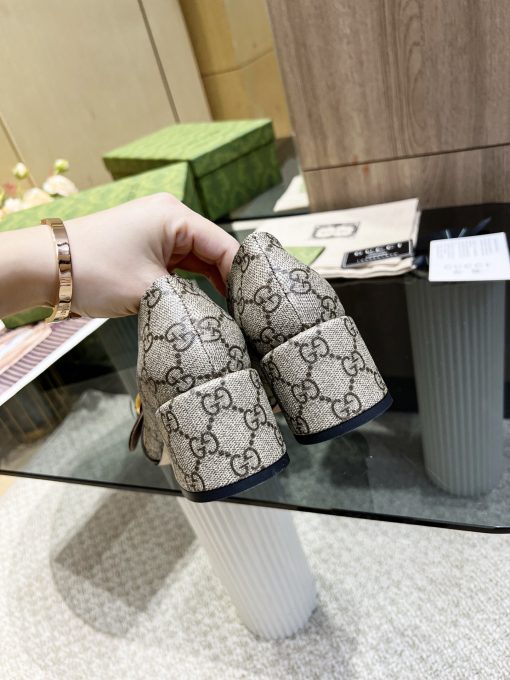 Gucci Women's Blondie Pump Beige ?701711 9I650 9769 - Image 3