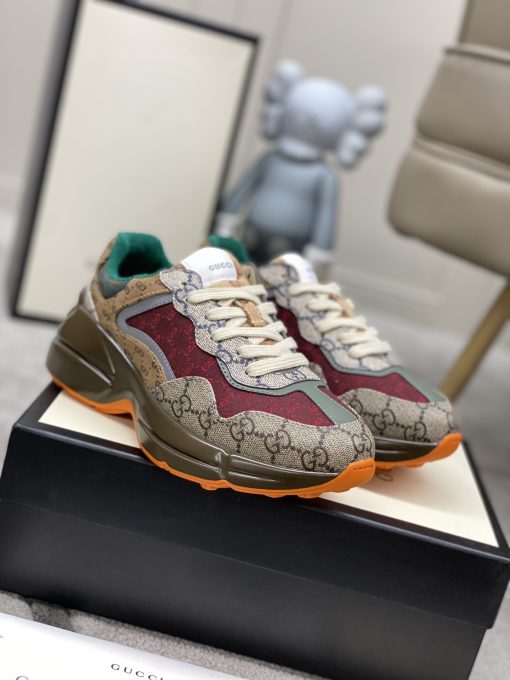 Gucci Women's Gg Rhyton Sneaker 619891 99Wg0 6060 - Image 8