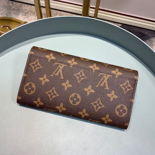 Louis Vuitton Sarah Wallet Fuchsia Pink 19Cm M62234 - Image 3