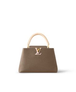 Louis Vuitton Capucines Mm Brown M59516