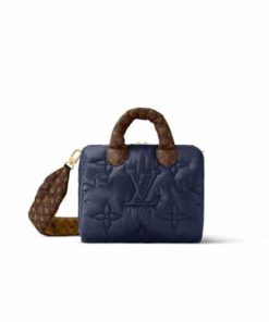 Louis Vuitton Speedy Bandouliere 25 Navy Blue M21061