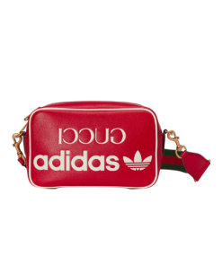 Gucci X Adidas Small Shoulder Bag Red 24.5Cm 702427 U3Zct 6563