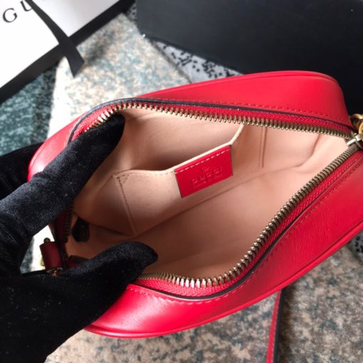 Gucci Marmont Small Matelasse Shoulder Bag 447632 Dtd1T 6433 - Image 8