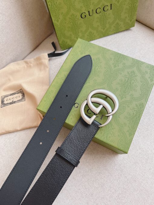 Gucci Web Belt With G Buckle 4Cm 411924 H917N 8497 - 80 Eu 95 Cm - Image 2