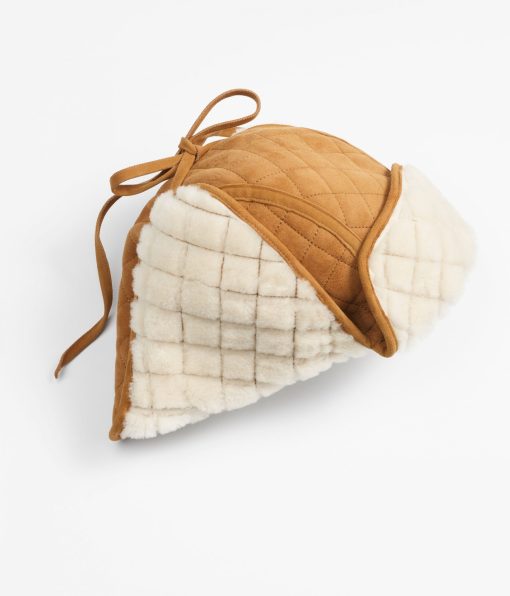 Chanel Lambskin Beige Hat - Image 2