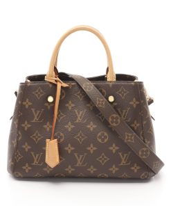 LOUIS VUITTON Montaigne BB Monogram Handbag