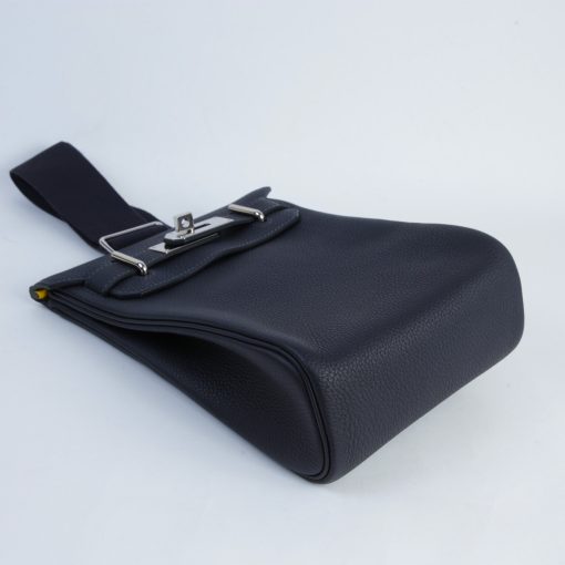 Hermès Hac A Dos PM Vert Fonce Togo Palladium Hardware - Image 2