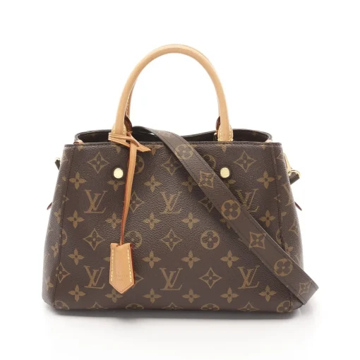 LOUIS VUITTON Montaigne BB Monogram Handbag - Image 3