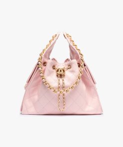 Chanel 25 Small Handbag 30cm Light Pink