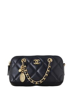 Chanel CC Phone Pouch With Chain