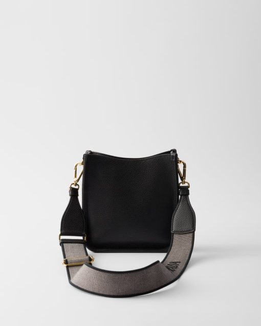 Prada Mini Leather Shoulder Bag - Image 3