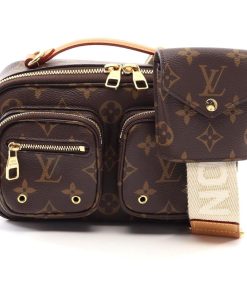 Louis Vuitton Utility Crossbody Bag Brown 21Cm