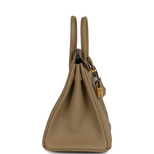 Hermes Birkin 30 Beige Marfa Togo Gold Hardware - Image 3