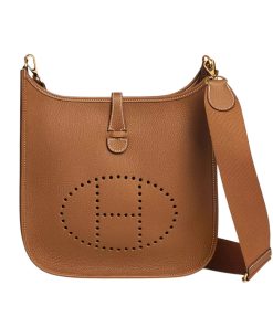 Hermes Evelyne Iii Pm Gold Clemence Gold Hardware