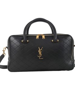 YSL Leather Tote Handbag
