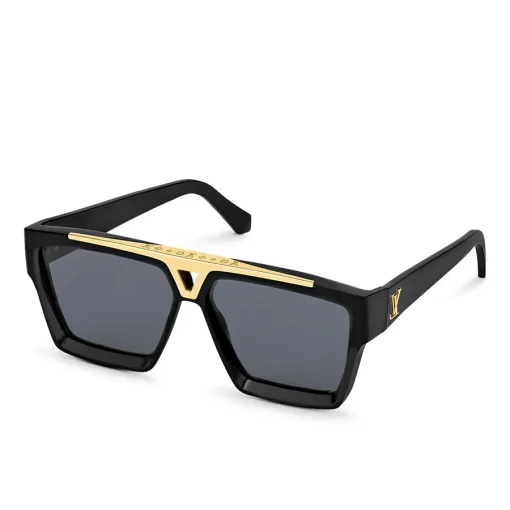Louis Vuitton Glasses 1 1 Evidence Black Z1502E - Image 3