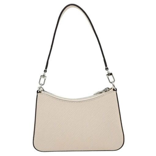 LV Marellini Epi Leather Shoulder Bag Quartz White - Image 2