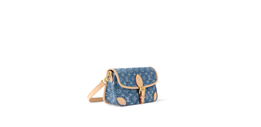 Diane Monogram Denim Blue Bag - Image 2