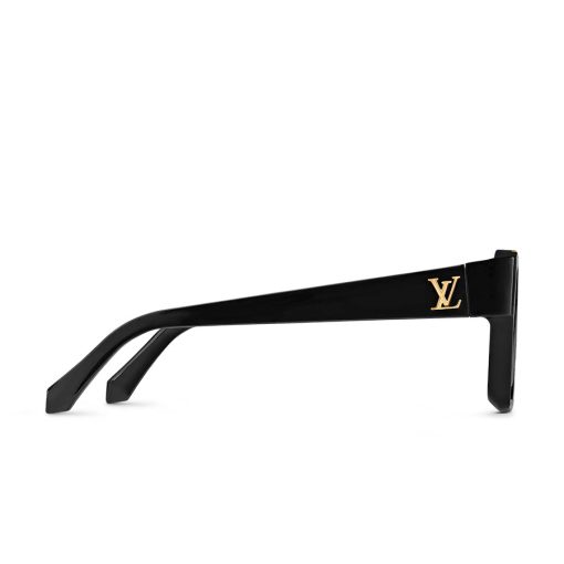 Louis Vuitton Glasses 1 1 Evidence Black Z1502E - Image 4